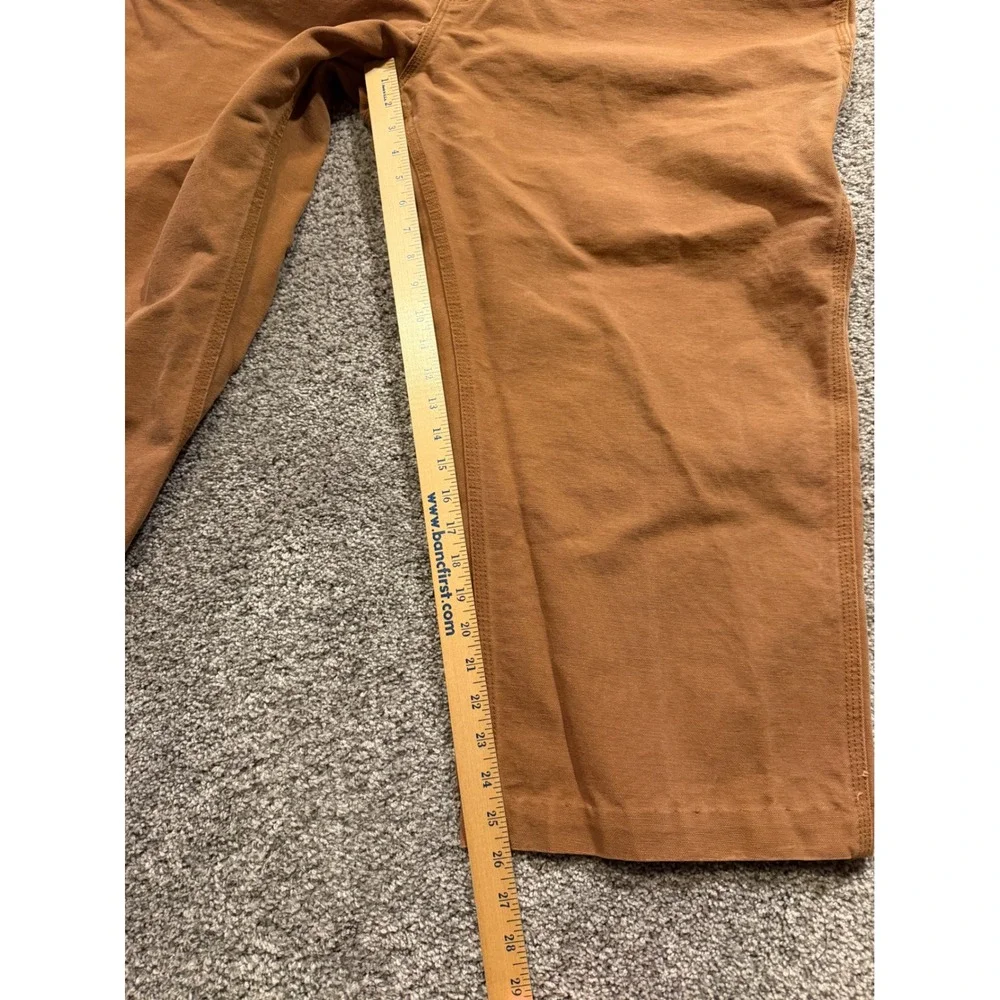 Carhartt‎ Flame Resistant Pants Mens 46X26* FRB229 BRN Work Pants Brown Cotton *